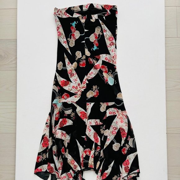 Sirens Floral Strapless Dress ( S  ) - Picture 2 of 2